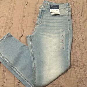 Old Navy Women's 6 short Blue Skinny Jeans